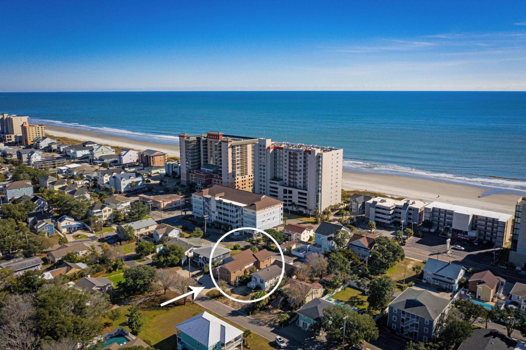 Вілла 1408 Perrin Dr, Unit D - Ocean Walk Sleeps 8 Мертл-Біч Екстер'єр фото